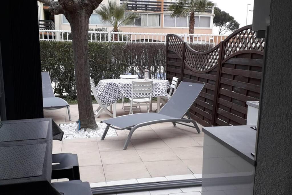 Cap D'Agde - Residence Estivales - Proche Naturiste - Terrasse - Wifi - Parking - Piscine - Clim 외부 사진